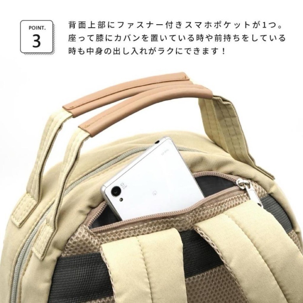 日本代購🇯🇵 Anello Grande 大容量後背包 A4筆電包 輕量背包 多口袋 筆電包 GHM0551-細節圖4