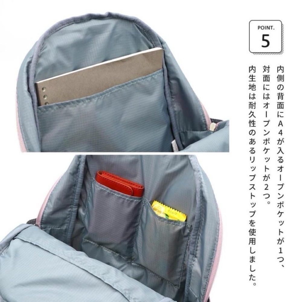 日本代購🇯🇵 Anello Grande 大容量後背包 A4筆電包 輕量背包 多口袋 筆電包 GHM0551-細節圖6