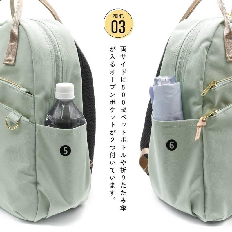 日本代購🇯🇵 Anello Grande 防水後背包 手提後背包 A4筆電包 多口袋 男女通用 GTM0864-細節圖4