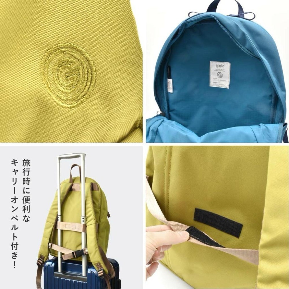 日本代購🇯🇵 anello GRANDE 防水輕量後背包 電腦後背包 男女兼用 PC大容量 GTR-0181Z-細節圖3