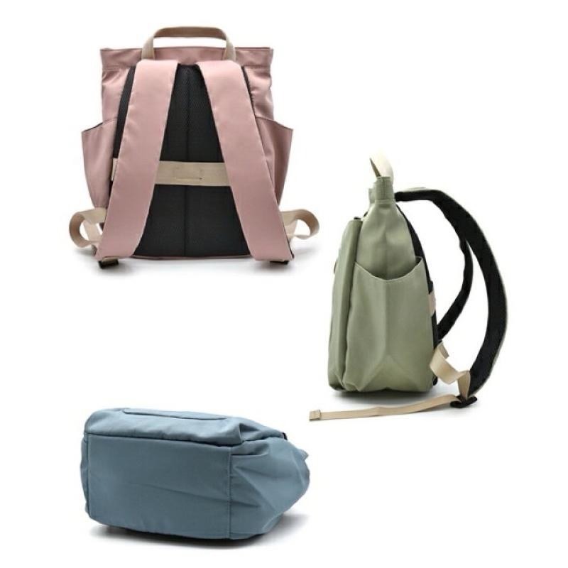 日本代購🇯🇵 Anello Grande 防潑水後背包 大容量後背包 莫蘭迪色 可套行李箱拉桿 3way GHN1094-細節圖8