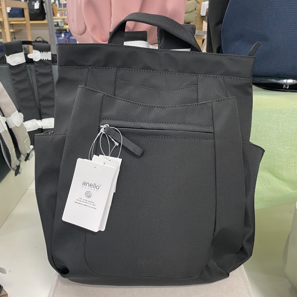 日本代購🇯🇵 Anello Grande 防潑水後背包 大容量後背包 莫蘭迪色 可套行李箱拉桿 3way GHN1094-規格圖9