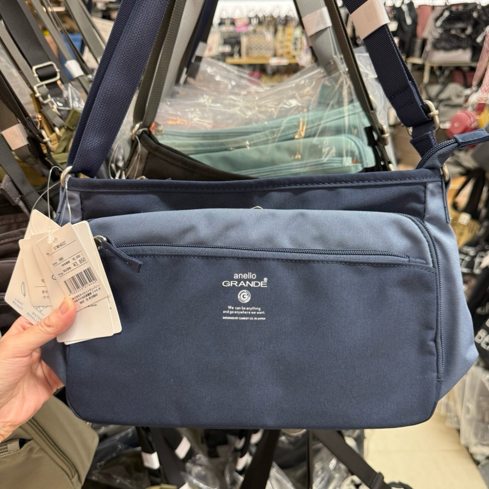 日本代購🇯🇵 Anello GRANDE CABIN系列 多功能 防水 輕便 單肩包 斜背包 GTM0452-規格圖9