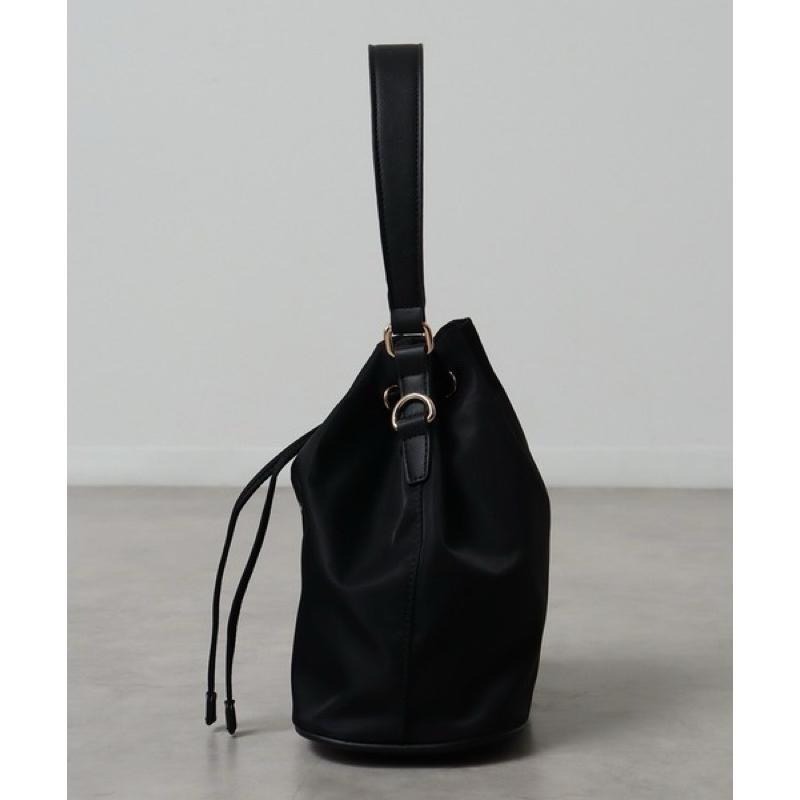 日本代購🇯🇵 Beverly Hills Polo Club馬球標誌刺繡2WAY尼龍水桶包 抽繩包 束口包-細節圖2