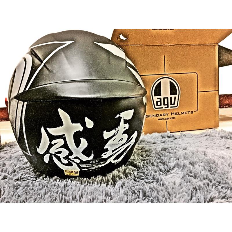 Agv k3-sv 全罩式安全帽 感動帽 重機 紅牌 黃牌 山道猴子 M號-細節圖2