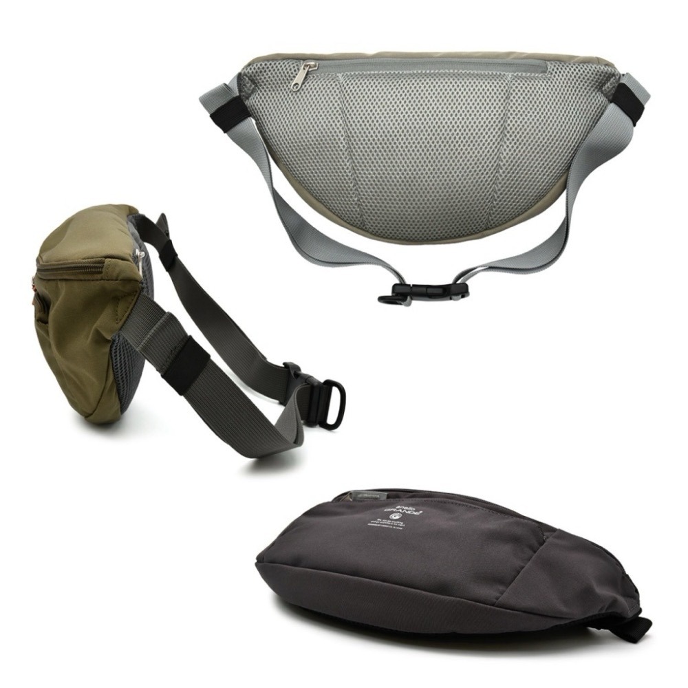 日本代購🇯🇵 Anello Grande 防潑水腰包 大容量胸包 兩用斜背包 2way 男女通用GTM0455-細節圖7