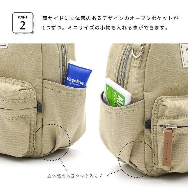 日本代購🇯🇵 Anello Grande 2WAY 迷你單肩包 斜挎包 斜肩包 迷你手提包 小廢包 GHM0559-細節圖3