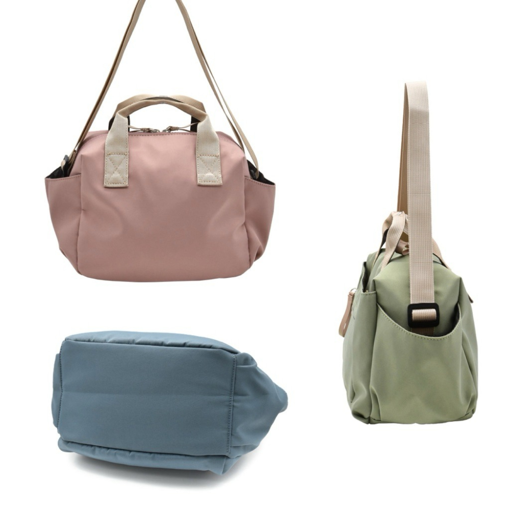 日本代購🇯🇵 Anello Grande 2way防水波士頓包 兩用包 莫蘭迪色 手提包 肩背包 斜背包 GHN1093-細節圖9