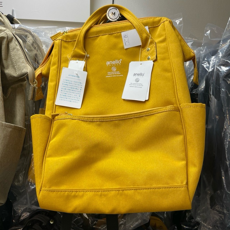 日本代購🇯🇵 anello 輕量後背包 Regular size金口後背包 防水 防災背包可放A4GUB3013Z-規格圖9
