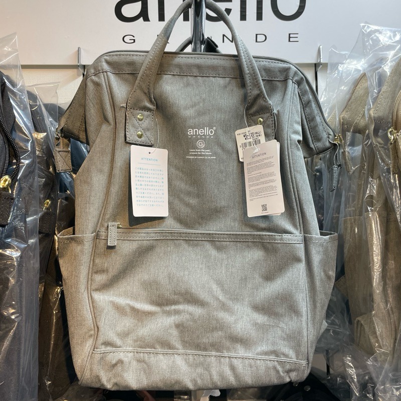 日本代購🇯🇵 anello 輕量後背包 Regular size金口後背包 防水 防災背包可放A4GUB3013Z-規格圖9