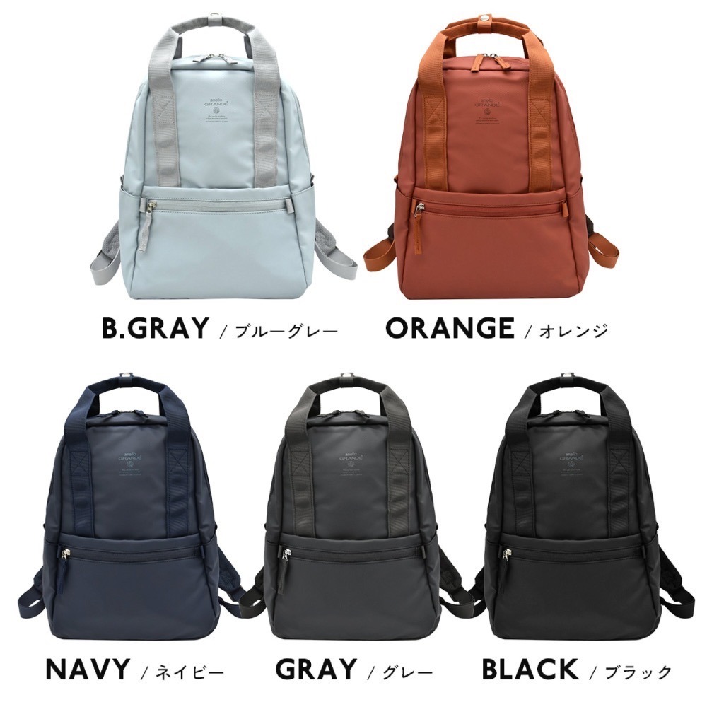 日本代購🇯🇵 anello GRANDE 多功能防水後背包 多層收納包 筆電包 A4可放 GTM0993-細節圖11