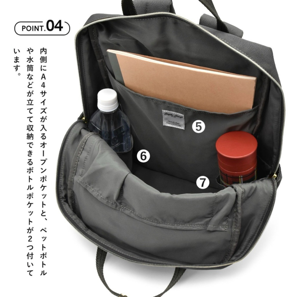 日本代購🇯🇵 Legato Largo 輕量防潑水後背包 手提式背包 筆電包公事包2way兩用包 LT-F3383-細節圖5