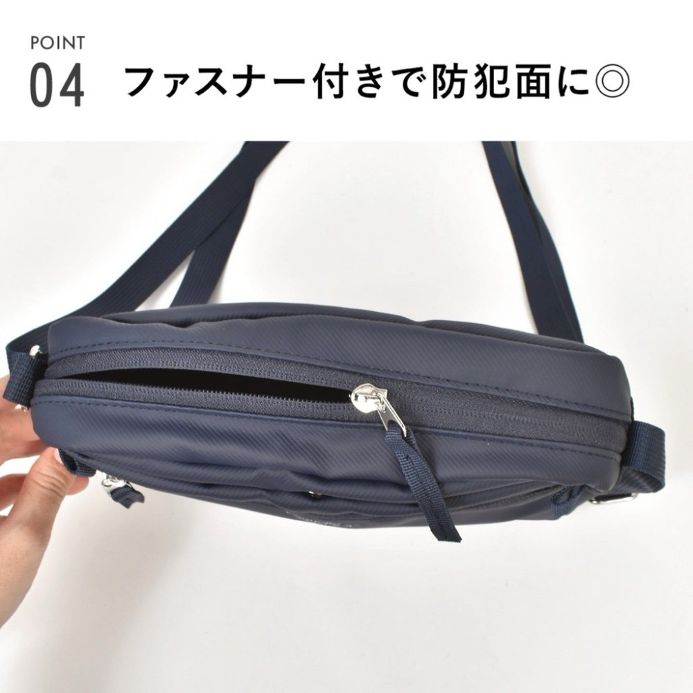 日本代購🇯🇵  anello GRANDE 多機能防潑水單肩包 防盜迷你斜背包霧面側背包啞光肩背包 GTM0991-細節圖5