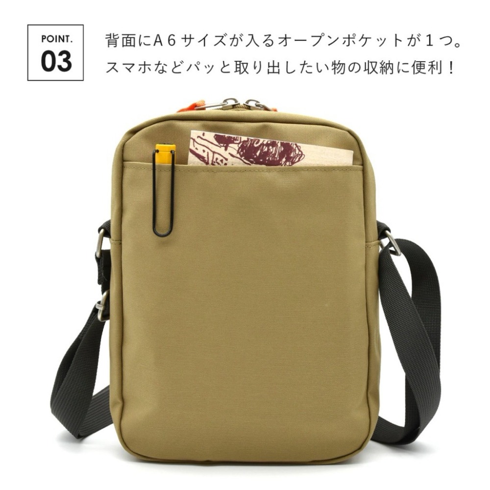 日本代購🇯🇵 anello Grande 防潑水輕量單肩包 防盜多功能斜背包迷你肩背包直立式收納包 GTM0456-細節圖4