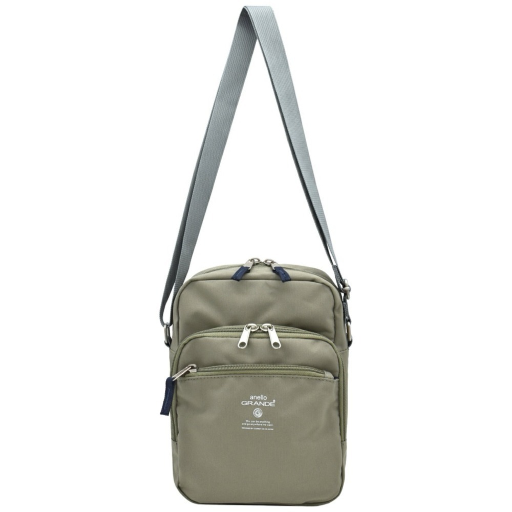 日本代購🇯🇵 anello Grande 防潑水輕量單肩包 防盜多功能斜背包迷你肩背包直立式收納包 GTM0456-規格圖9