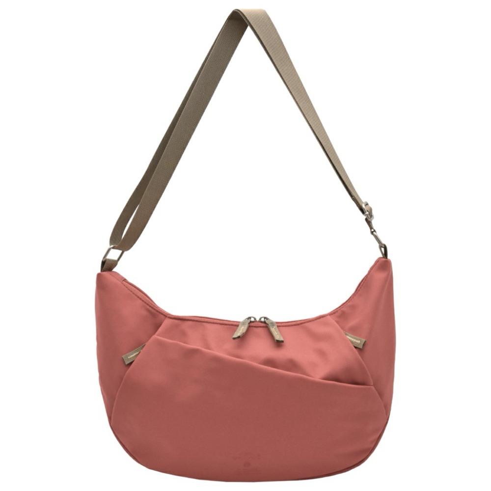 日本代購🇯🇵 anello Grande 雙面防潑水牛角包 輕量水餃包大容量斜背包腰包胸包肩背包單肩包GHH361-規格圖9