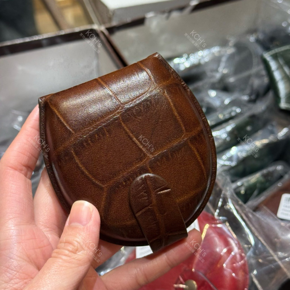 義大利代購🇮🇹 純手工真皮零錢包 真皮錢包 馬蹄零錢包 貝殼零錢包 聖吉米亞諾 佛羅倫斯made in Italy-細節圖5