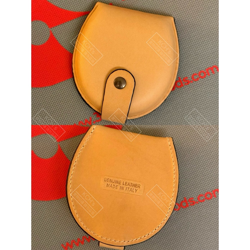 義大利代購🇮🇹 純手工真皮零錢包 真皮錢包 馬蹄零錢包 貝殼零錢包 聖吉米亞諾 佛羅倫斯made in Italy-規格圖8