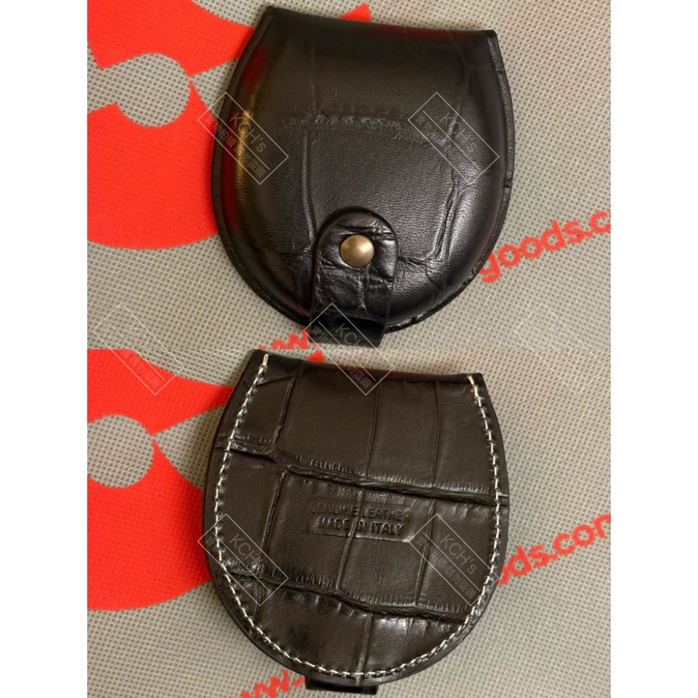 義大利代購🇮🇹 純手工真皮零錢包 真皮錢包 馬蹄零錢包 貝殼零錢包 聖吉米亞諾 佛羅倫斯made in Italy-規格圖8