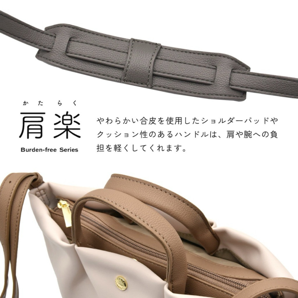 日本代購🇯🇵 Legato Largo 輕量皮革迷你單肩包 減壓迷你肩背包樂肩斜背包兩用包手提包 LH-W0163-細節圖4