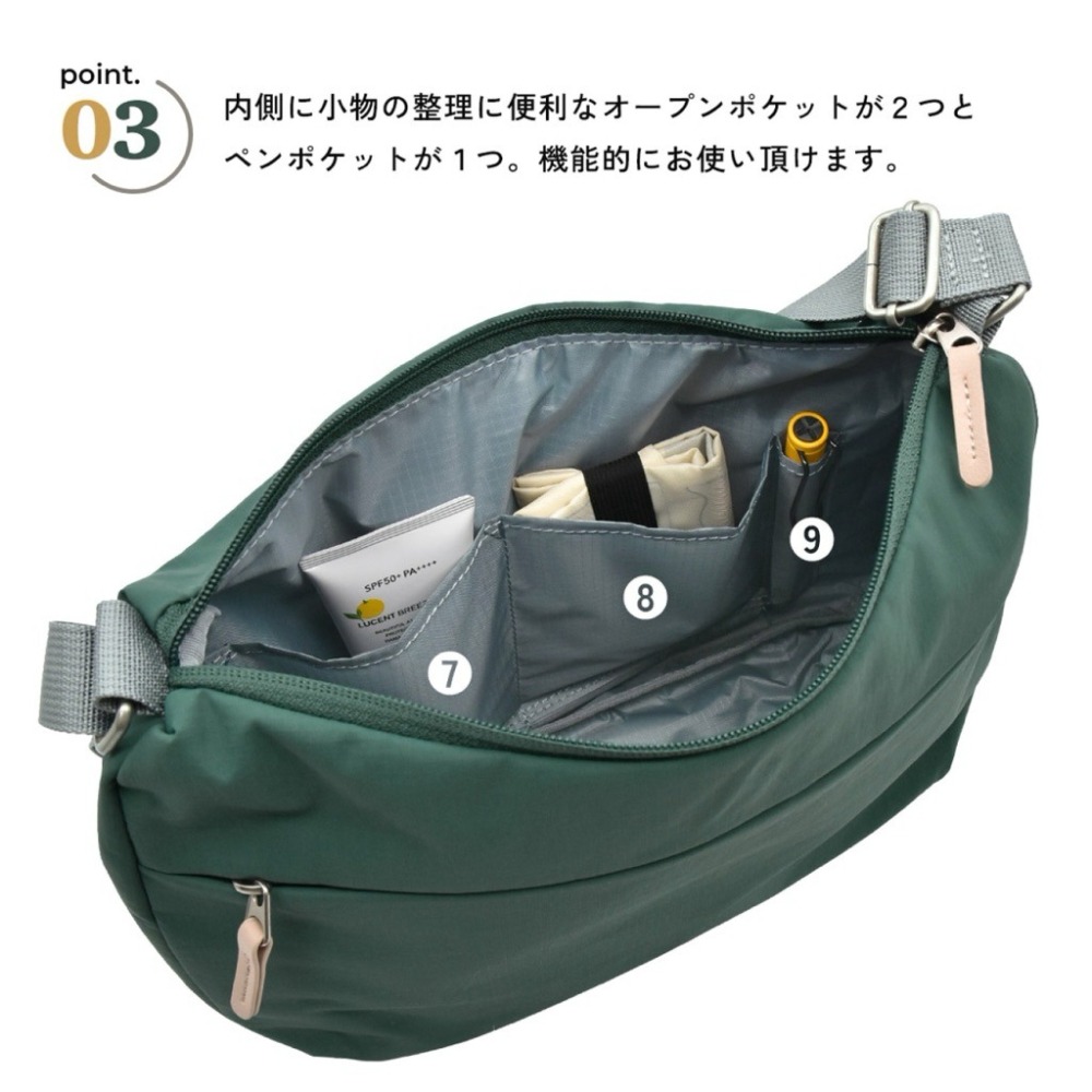 日本代購🇯🇵 anello Grande 雙面防潑水多功能側背包 大容量肩背包輕量多層收納單肩包旅行GTM0972-細節圖5