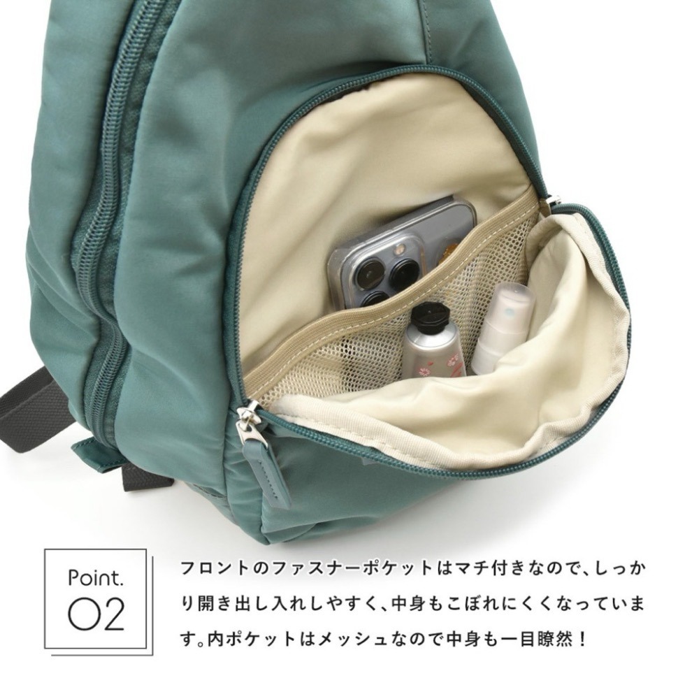 日本代購🇯🇵 anello Grande 多功能大容量斜背包 水滴型腰包GTM0314 側背包肩背包男女通用單肩-細節圖4