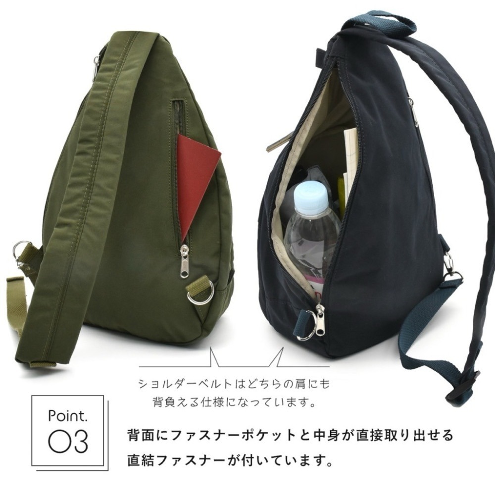 日本代購🇯🇵 anello Grande 多功能大容量斜背包 水滴型腰包GTM0314 側背包肩背包男女通用單肩-細節圖5