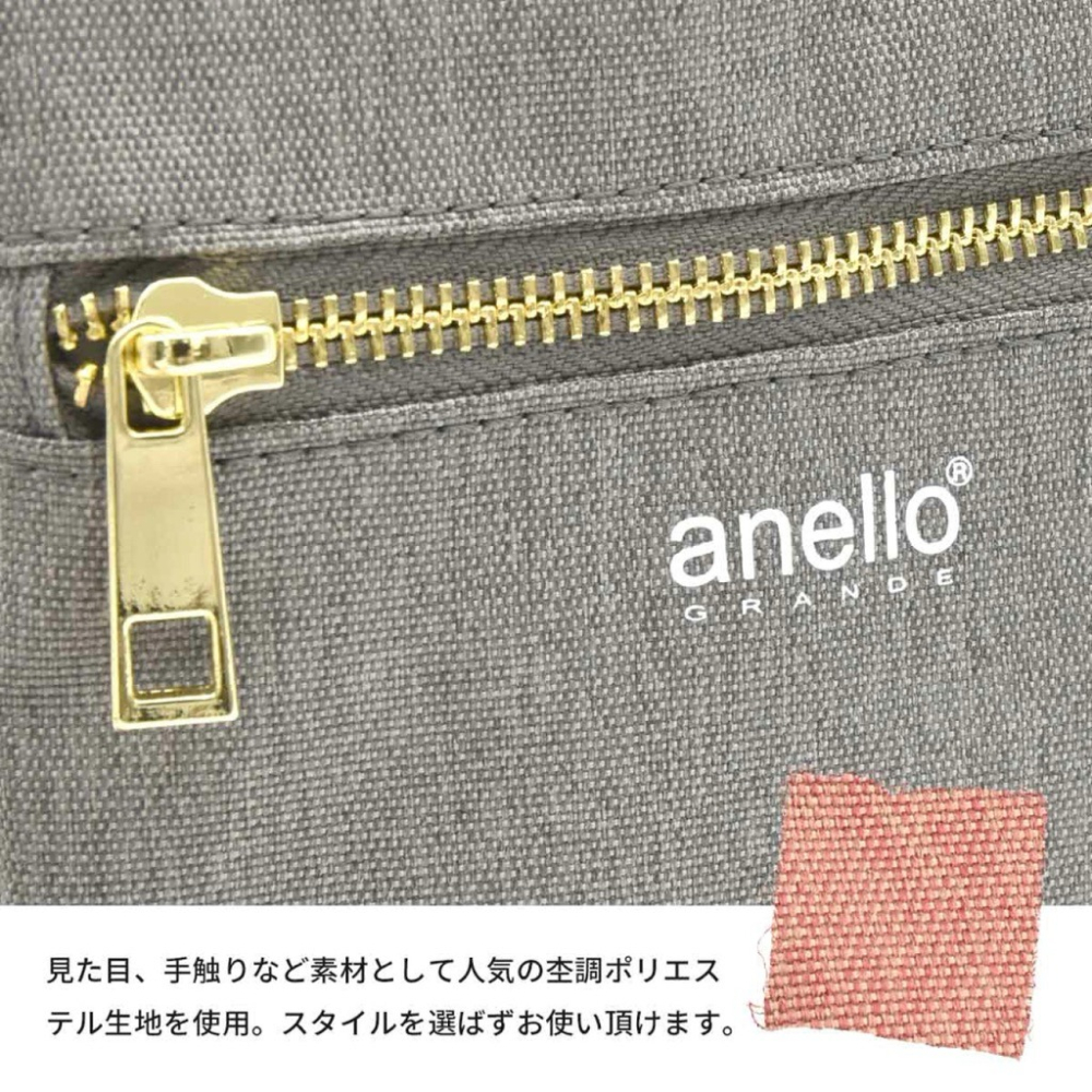 日本代購🇯🇵 anello GRANDE 防潑水迷你單肩包 側背包 副包小包 斜背包手機袋迷你肩背包GTM0422-細節圖2