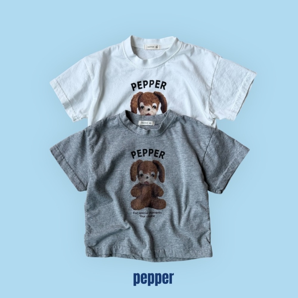 現貨 在台現貨 PEPPER 小狗親子棉T-細節圖5