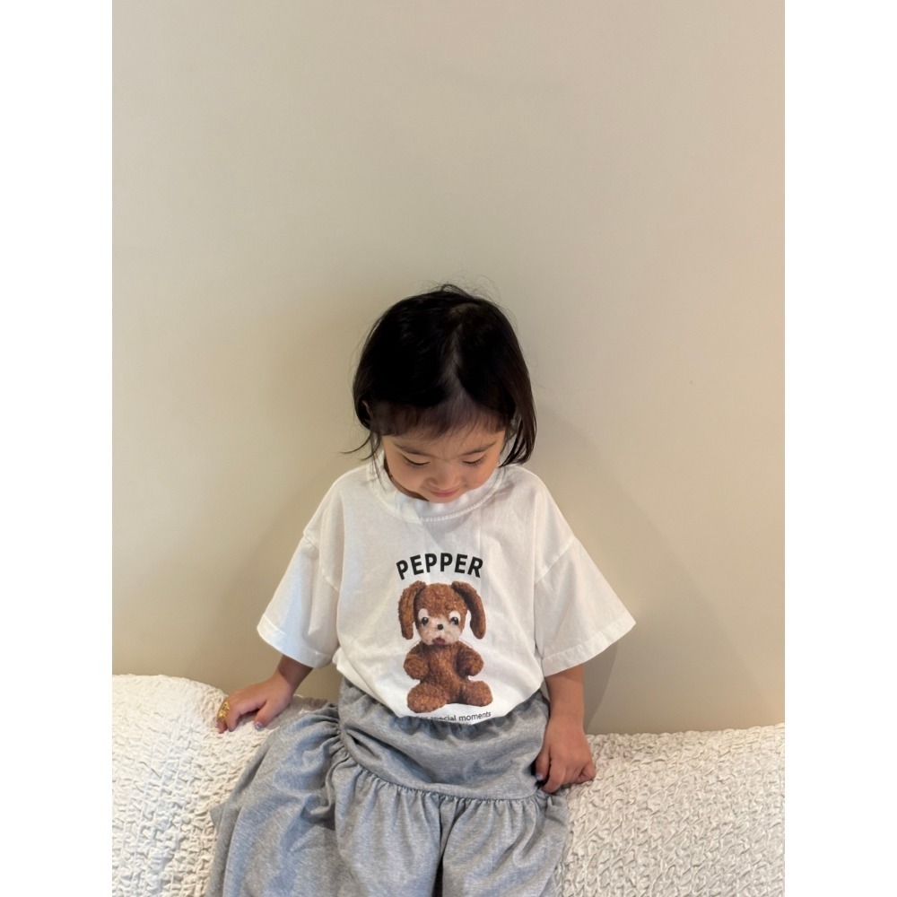 現貨 在台現貨 PEPPER 小狗親子棉T-細節圖7