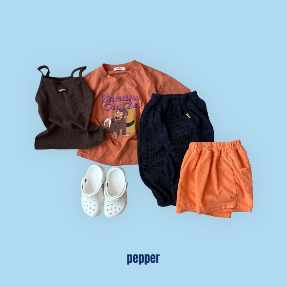 現貨  PEPPER 猴子吃香蕉棉T-規格圖7