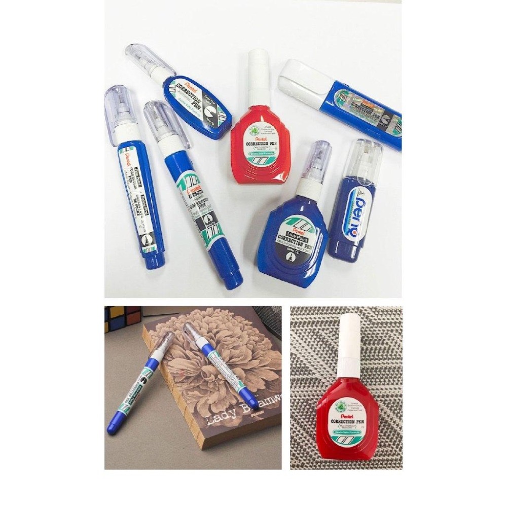 RL生活文具 飛龍 Pentel ZL102/103 易壓迷你修正液 9cm超小size 攜帶方便 立可白 速乾修正液-細節圖7