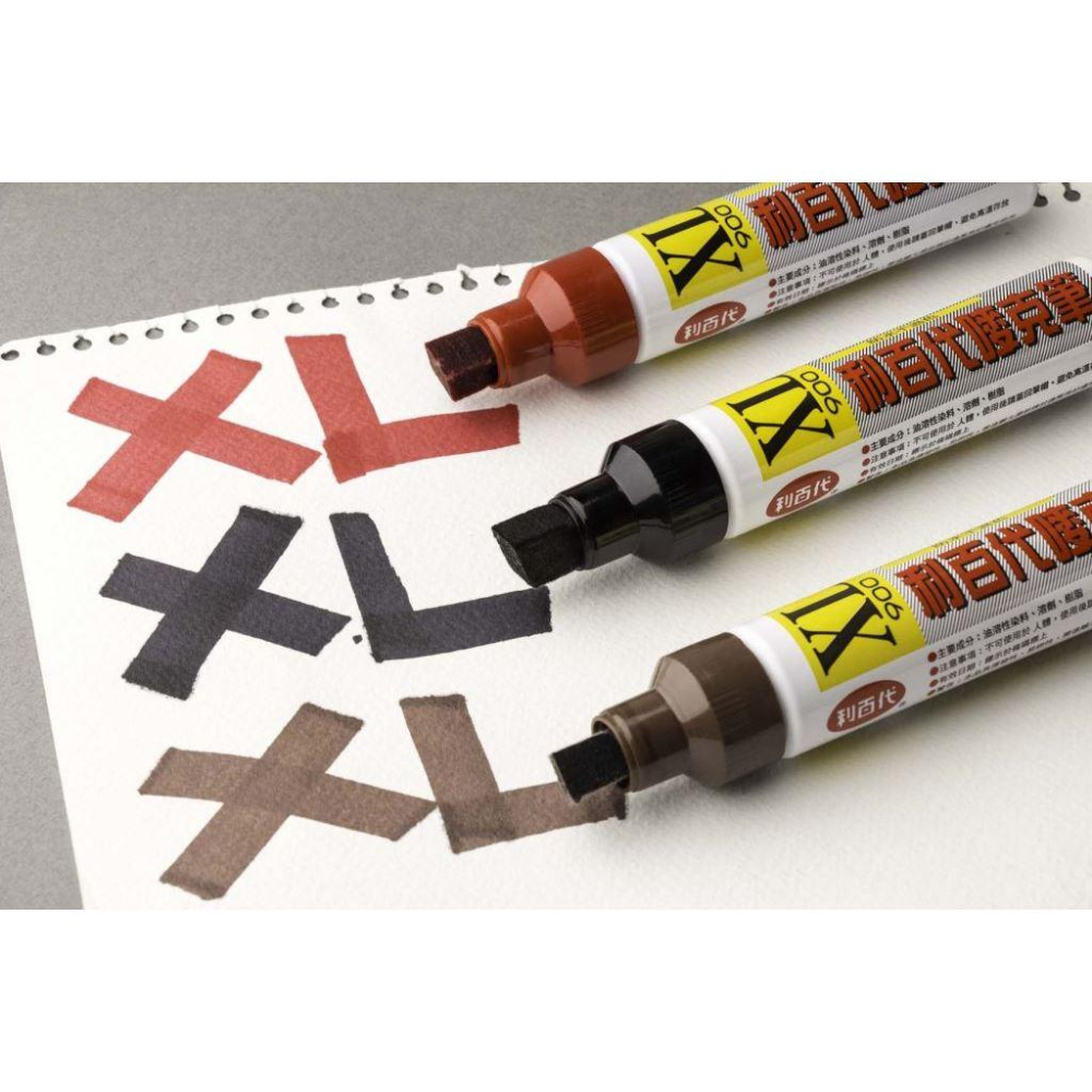 RL生活文具 利百代 LIBERTY 共8色 斜方尖 油性特大號嘜克筆 麥克筆 海報筆 POP筆 900XL 海報 大字-細節圖2