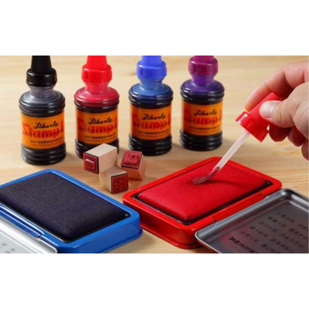 RL生活文具 利百代 LIBERTY 打印水(塑膠瓶)55ml SI-02 印台補充 環保包裝 補充液/印泥/打印台-細節圖2