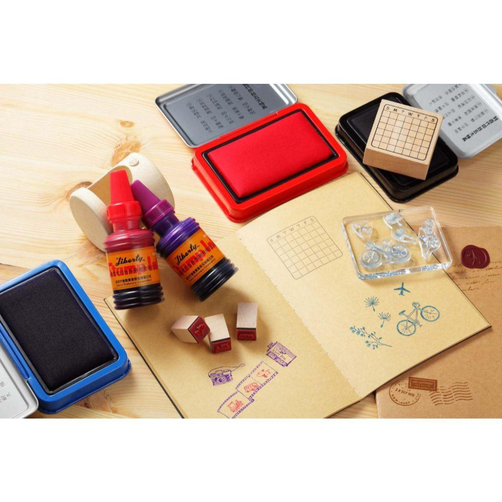 RL生活文具 利百代 LIBERTY 打印水(塑膠瓶)55ml SI-02 印台補充 環保包裝 補充液/印泥/打印台-細節圖3