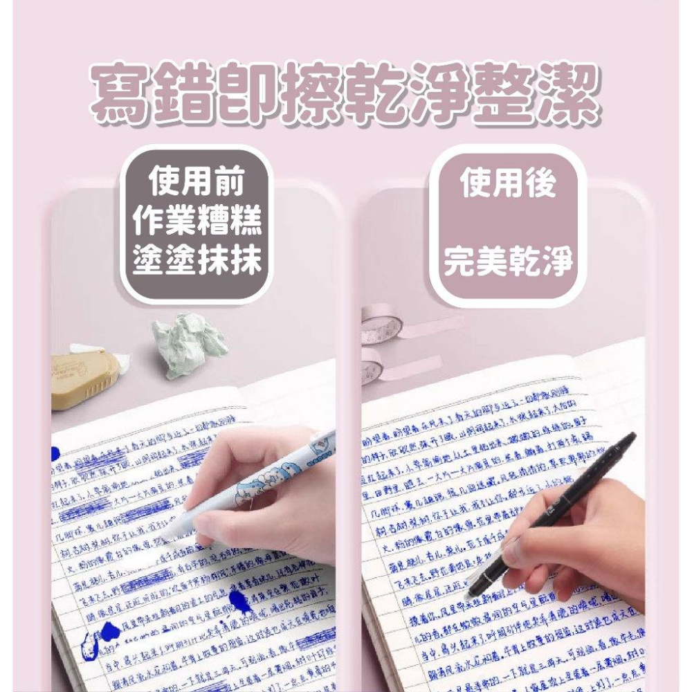 RL生活文具 擦擦筆 Falix 水性筆 原子筆 摩擦筆 可擦筆 按壓式原子筆 可擦原子筆 按壓筆 中性筆-細節圖3