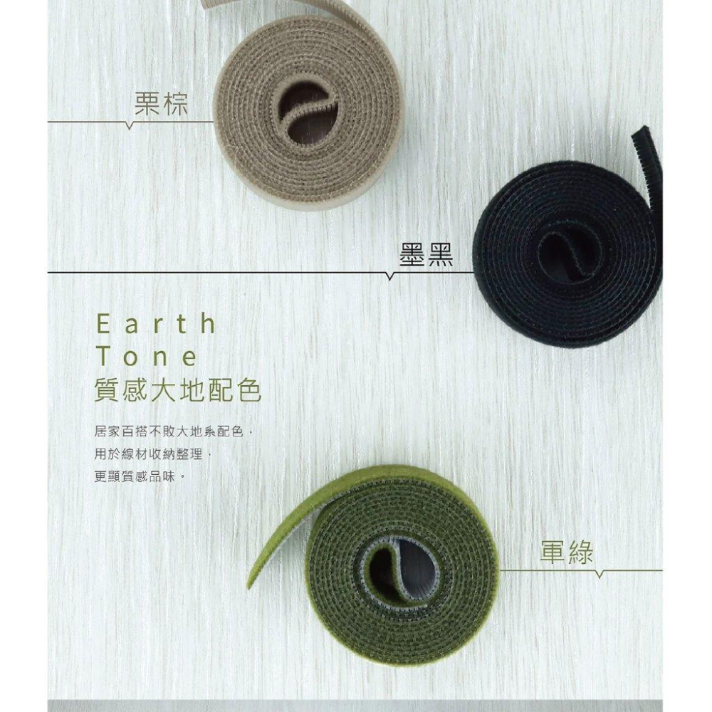 RL生活文具 ABEL 力大 DIY魔鬼氈束線帶 魔鬼氈 束線帶 束帶 黏扣帶-細節圖7
