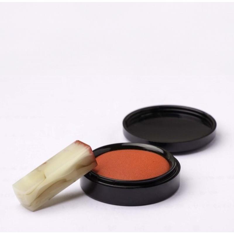 RL生活文具 利百代 25號 明色印泥 MS-25 (特小) /一個入 26mm 新朝日朱肉印泥 台灣製 辦公 簽呈 蓋-細節圖3