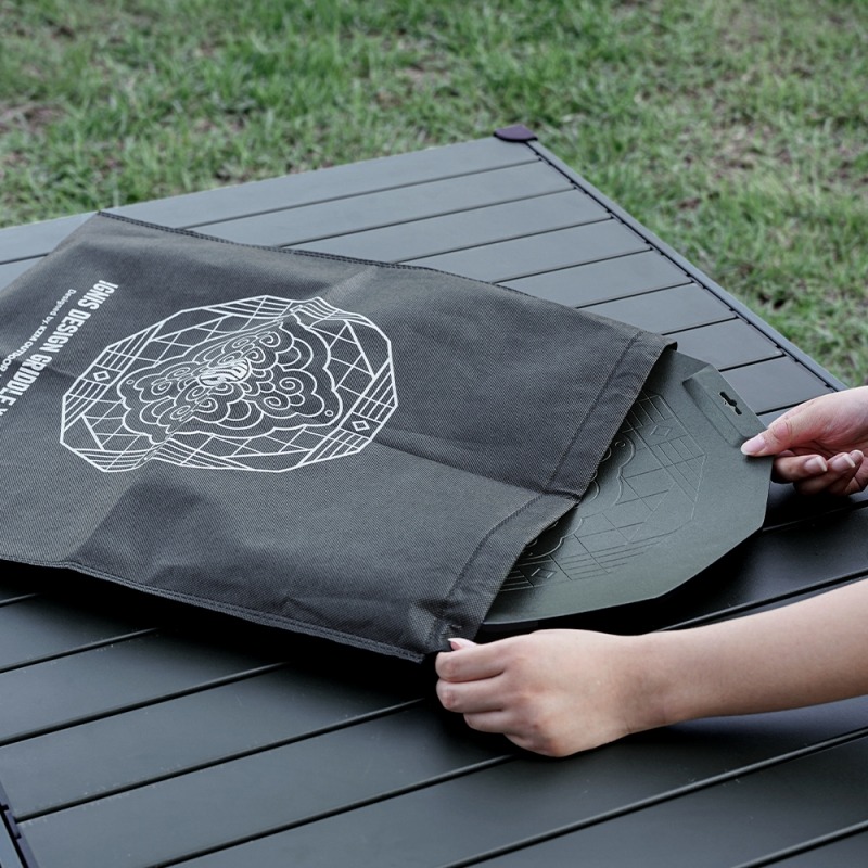 KAZMI KZM 韓式不沾煎烤盤附木手把 煎盤 烤盤 烤肉 鐵板 鐵板料理 中秋烤肉 烤肉盤 露營-細節圖6