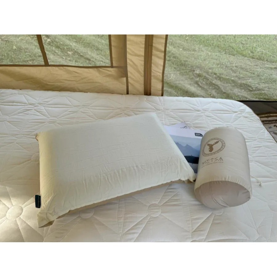 Metsa 米特薩 眠月翻轉記憶枕 ZT-001SD45 旅行枕 露營枕頭 高度12cm 居家 登山 午安枕 露營 枕-細節圖3