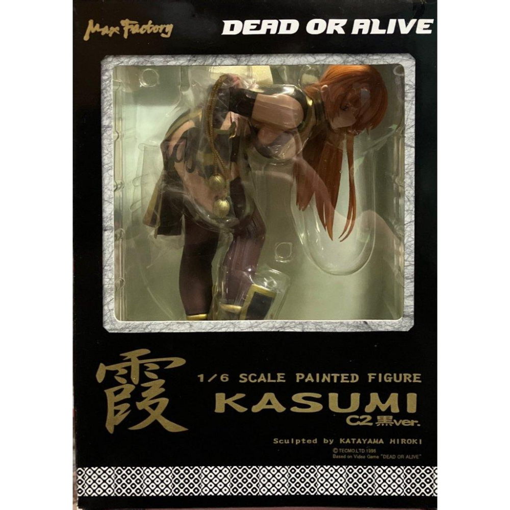 Max Factory MF 生死格鬥 死或生 霞 C2 黑色 1/6 scale figure-細節圖2