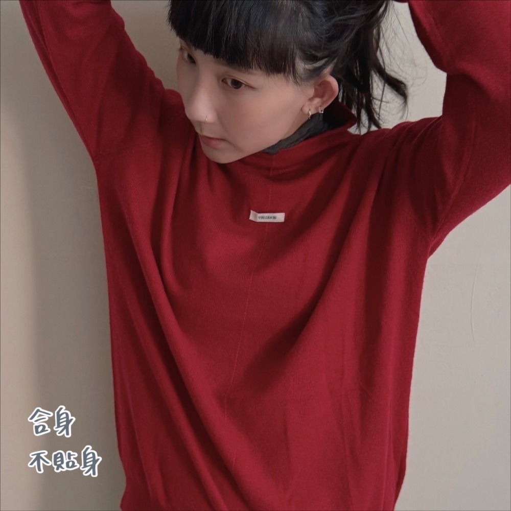 YOU CAN 兩穿微高領-細節圖3