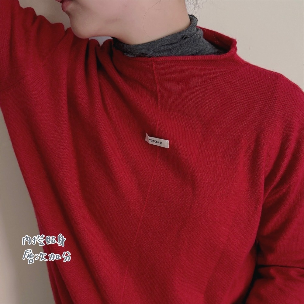 YOU CAN 兩穿微高領-細節圖4