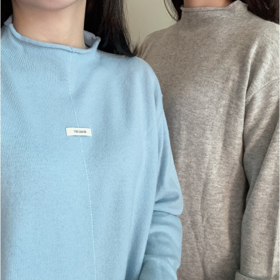 YOU CAN 兩穿微高領-細節圖10