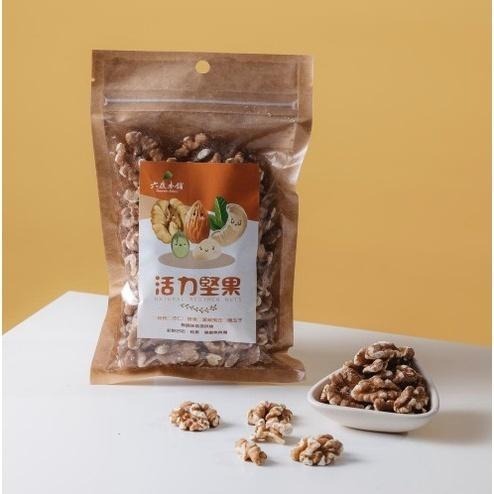六度本舖無調味烘烤核桃190g/袋 夾鍊袋-細節圖3