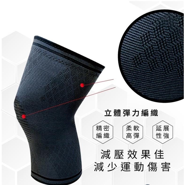 愛菲斯石墨烯黑科技機能護膝套1對  加贈禾康精油貼布1包(市價300元)-細節圖5