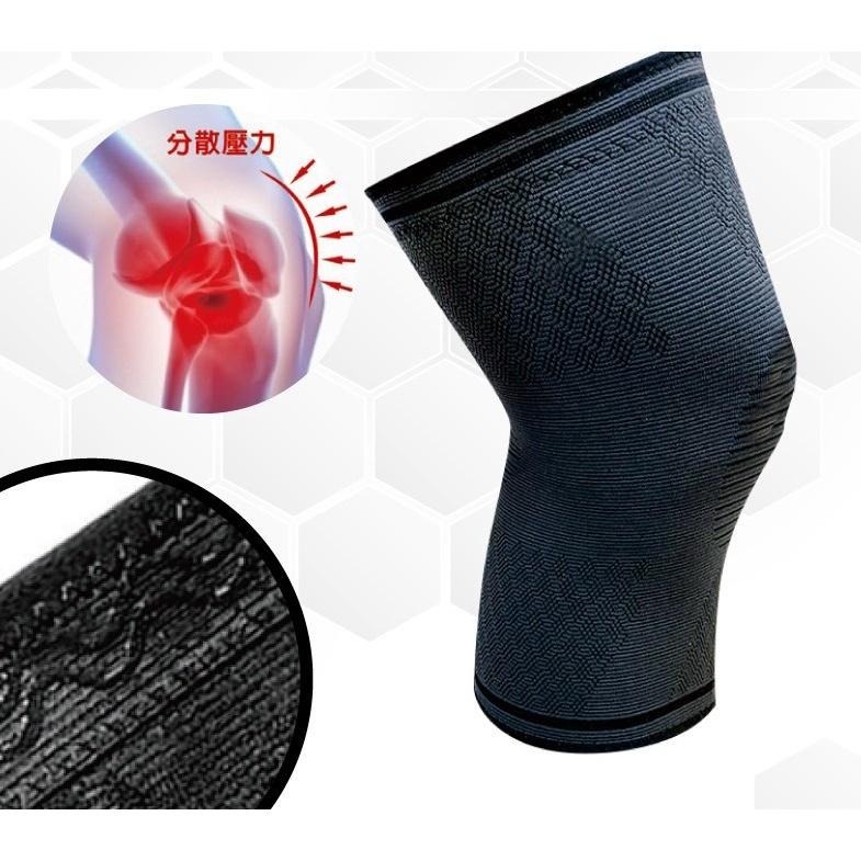 愛菲斯石墨烯黑科技機能護膝套1對  加贈禾康精油貼布1包(市價300元)-細節圖6