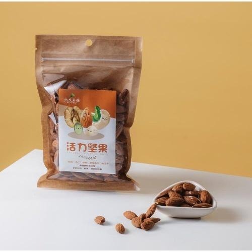 六度本舖無調味烘烤杏仁果220g/袋 夾練袋-細節圖4