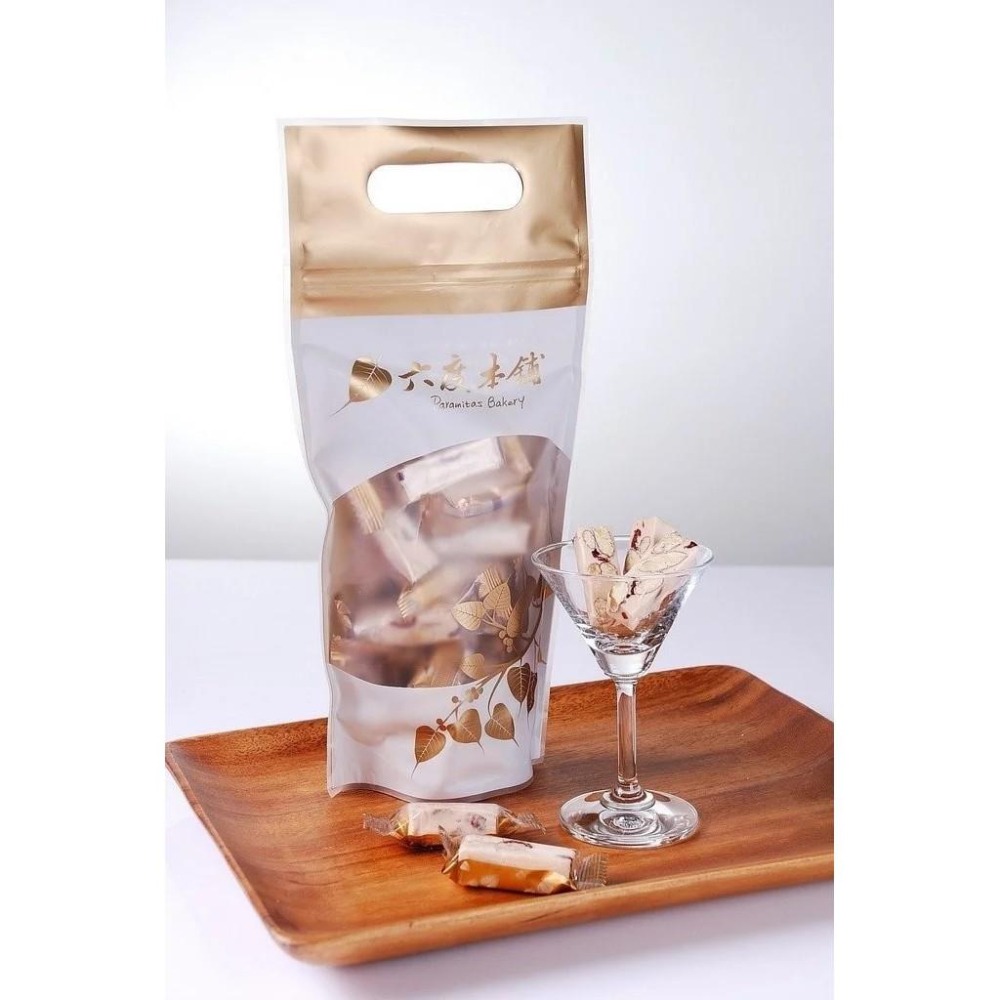 六度本舖蔓越莓杏仁牛軋糖230g/袋 手工SPA揉糖-細節圖2