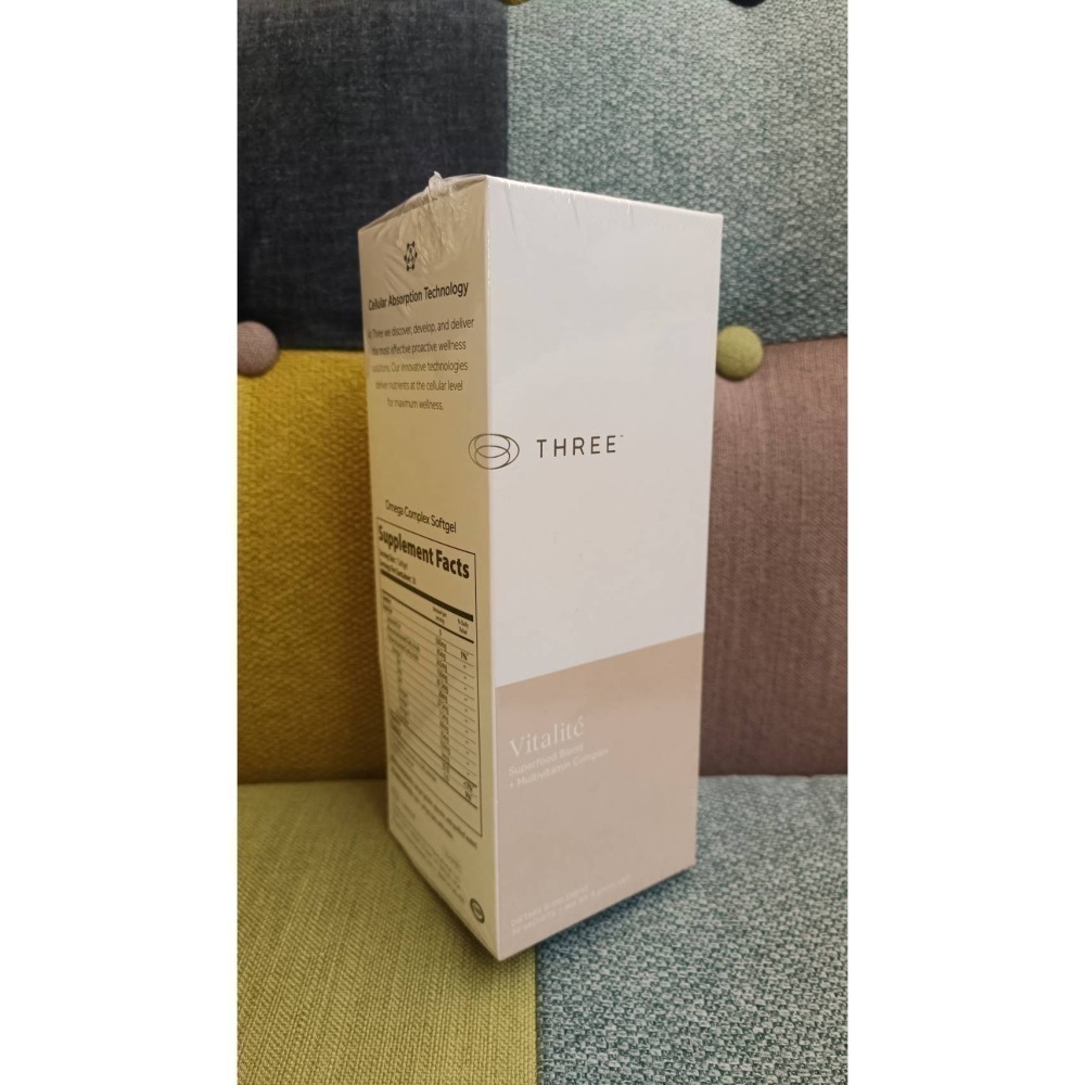 Vitalite THREE食品 胡蘿蔔素 多種維生素 魚油 B群 胺基酸 礦質質 鈣鐵鎂 益生菌 能量 全營養-細節圖6